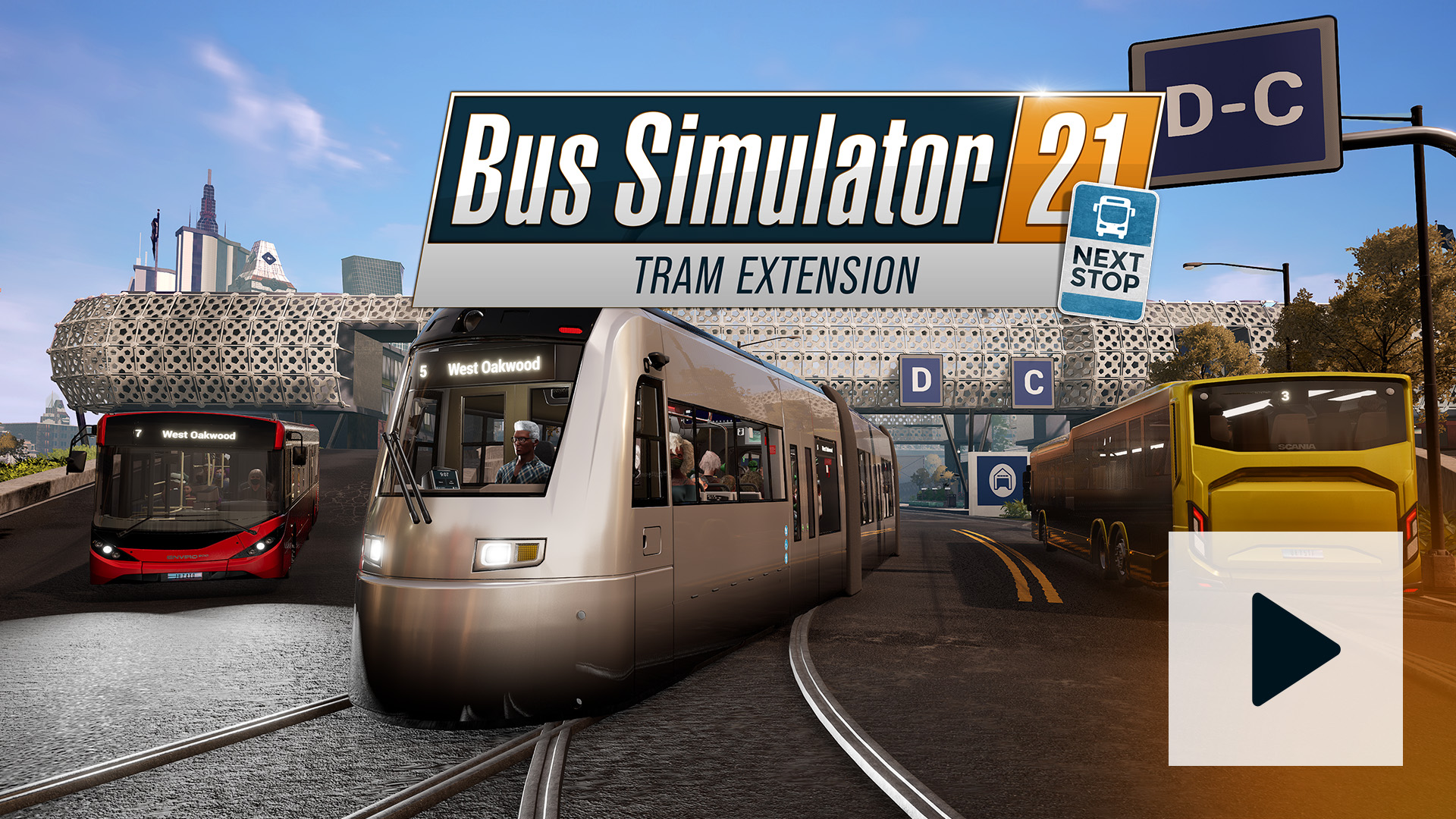 Bus Simulator 21 Next Stop - Official Tram Extension