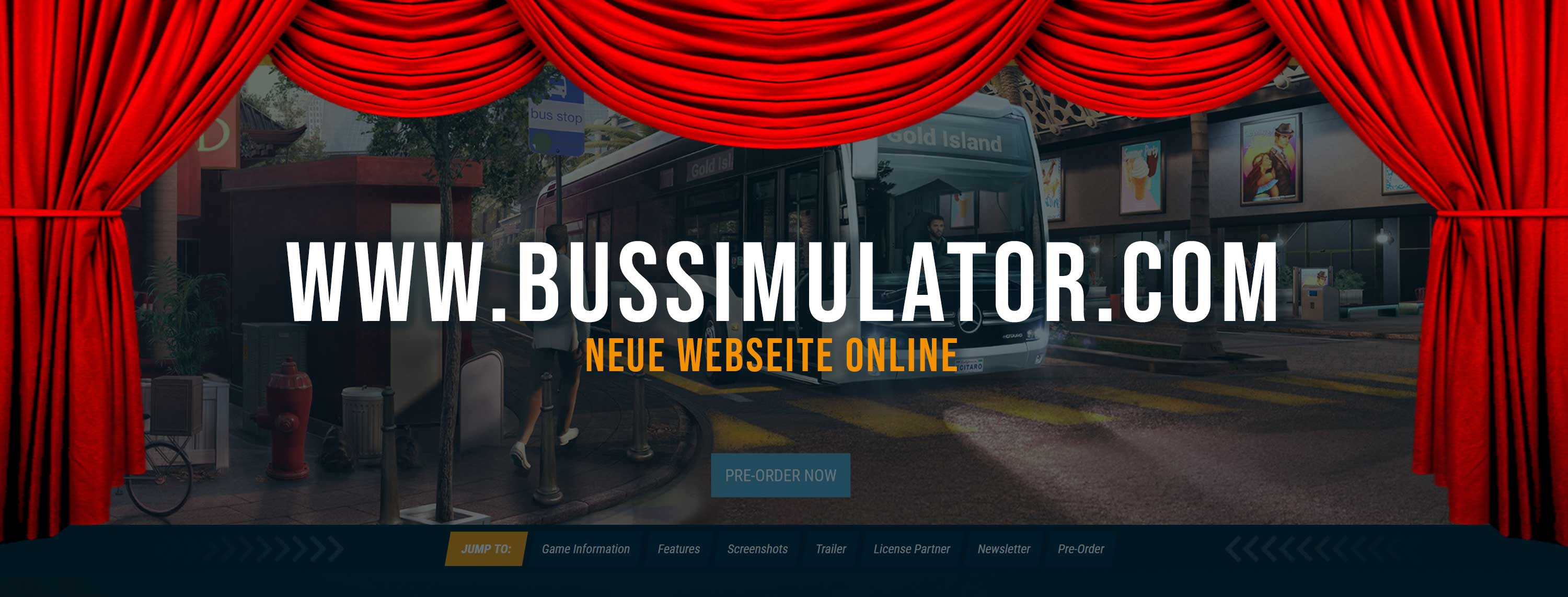 Bus Simulator 21 Neue Webseite